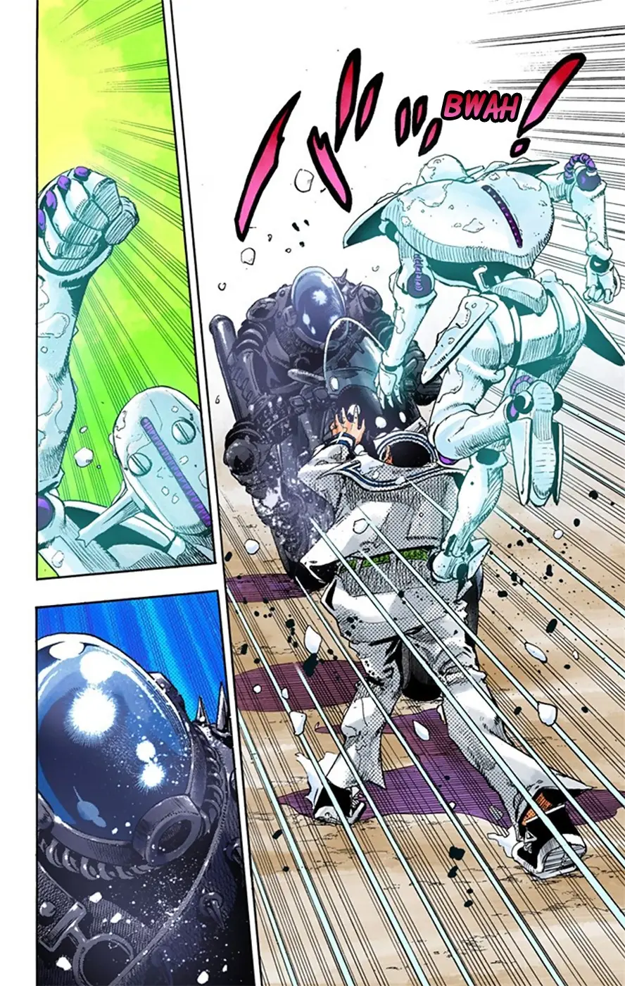 JoJo's Bizarre Adventure, Part 8: JoJolion Colored Manga — Chapter 15 — Page 17