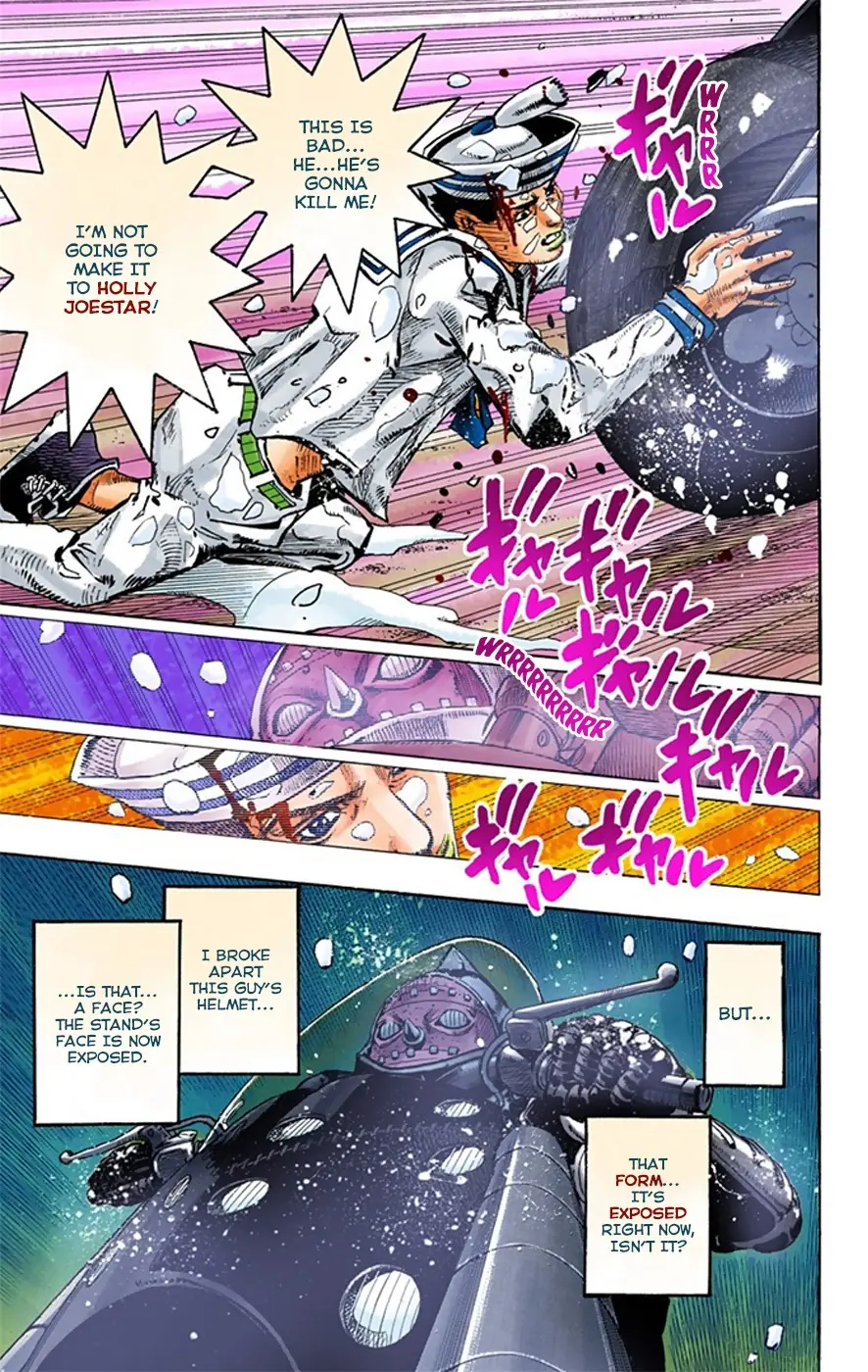 JoJo's Bizarre Adventure, Part 8: JoJolion Colored Manga — Chapter 15 — Page 22