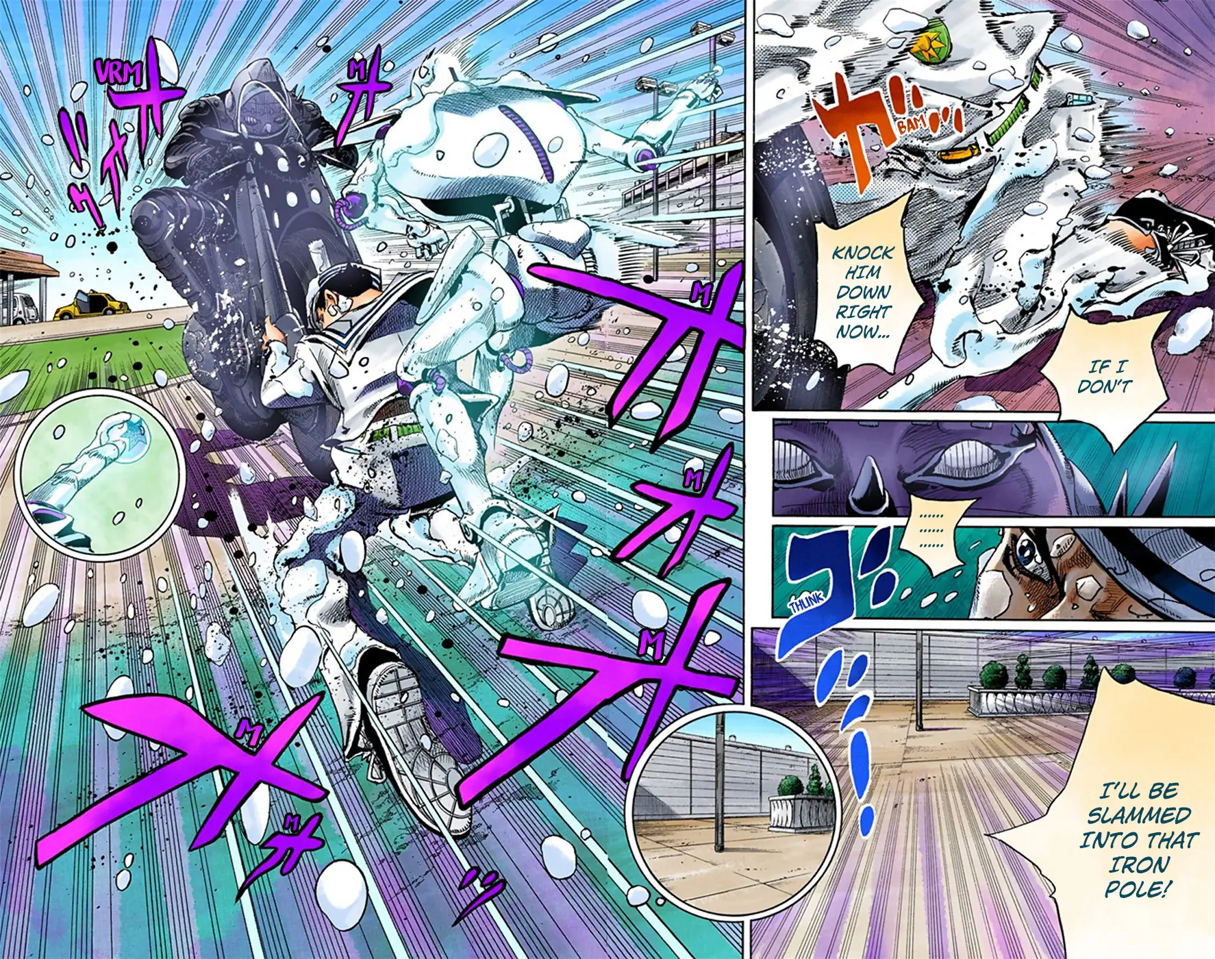 JoJo's Bizarre Adventure, Part 8: JoJolion Colored Manga — Chapter 16 — Page 3