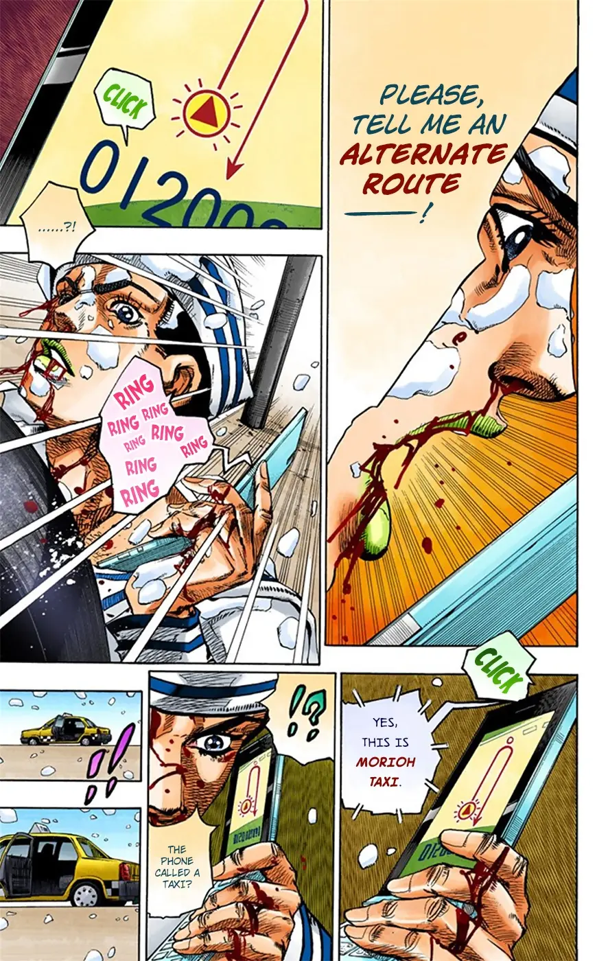 JoJo's Bizarre Adventure, Part 8: JoJolion Colored Manga — Chapter 16 — Page 8