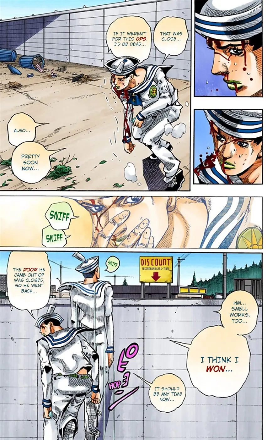 JoJo's Bizarre Adventure, Part 8: JoJolion Colored Manga — Chapter 16 — Page 12