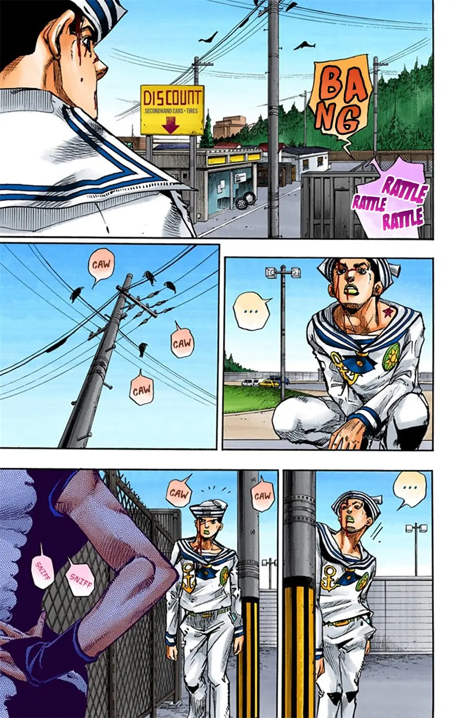 JoJo's Bizarre Adventure, Part 8: JoJolion Colored Manga — Chapter 16 — Page 14