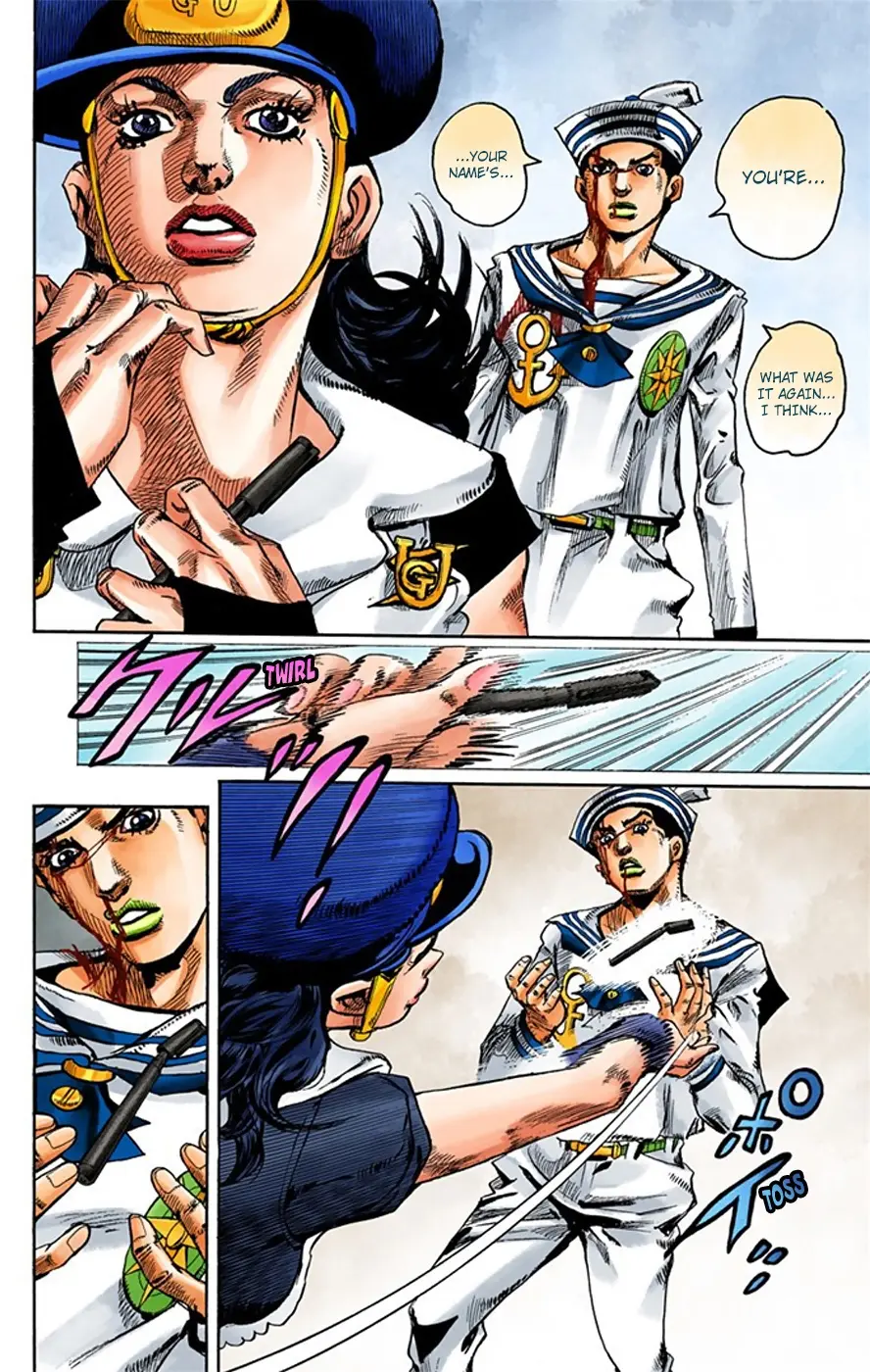JoJo's Bizarre Adventure, Part 8: JoJolion Colored Manga — Chapter 16 — Page 17
