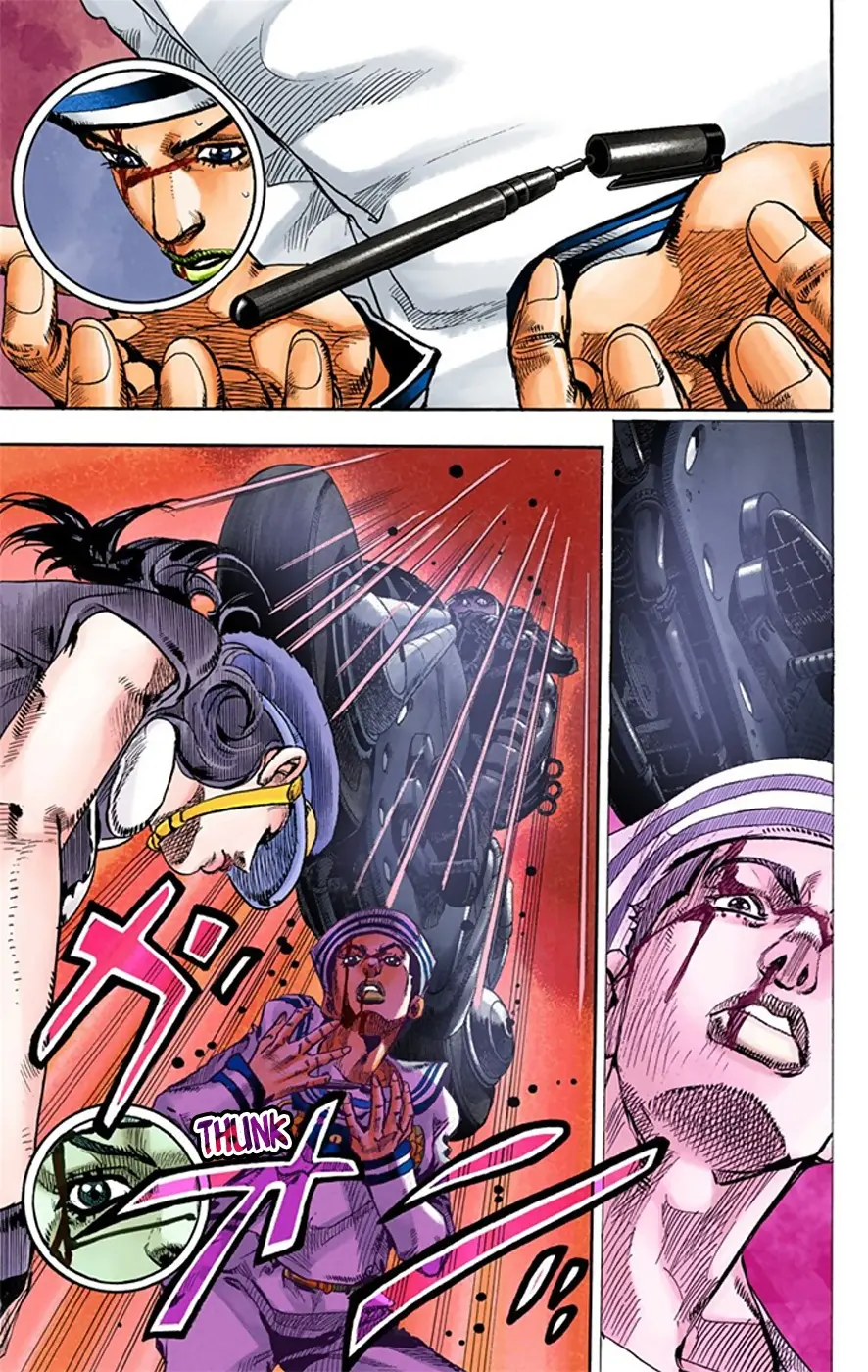 JoJo's Bizarre Adventure, Part 8: JoJolion Colored Manga — Chapter 16 — Page 18
