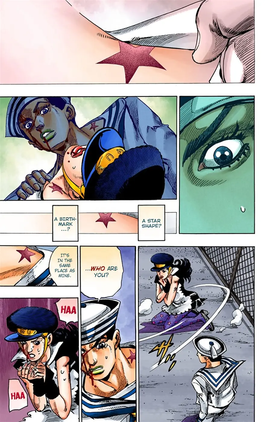 JoJo's Bizarre Adventure, Part 8: JoJolion Colored Manga — Chapter 16 — Page 22