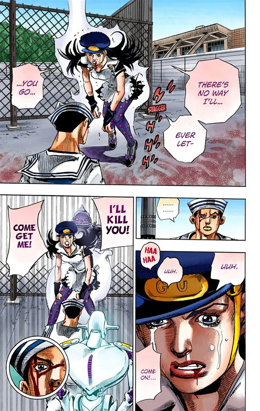 JoJo's Bizarre Adventure, Part 8: JoJolion Colored Manga — Chapter 16 — Page 24