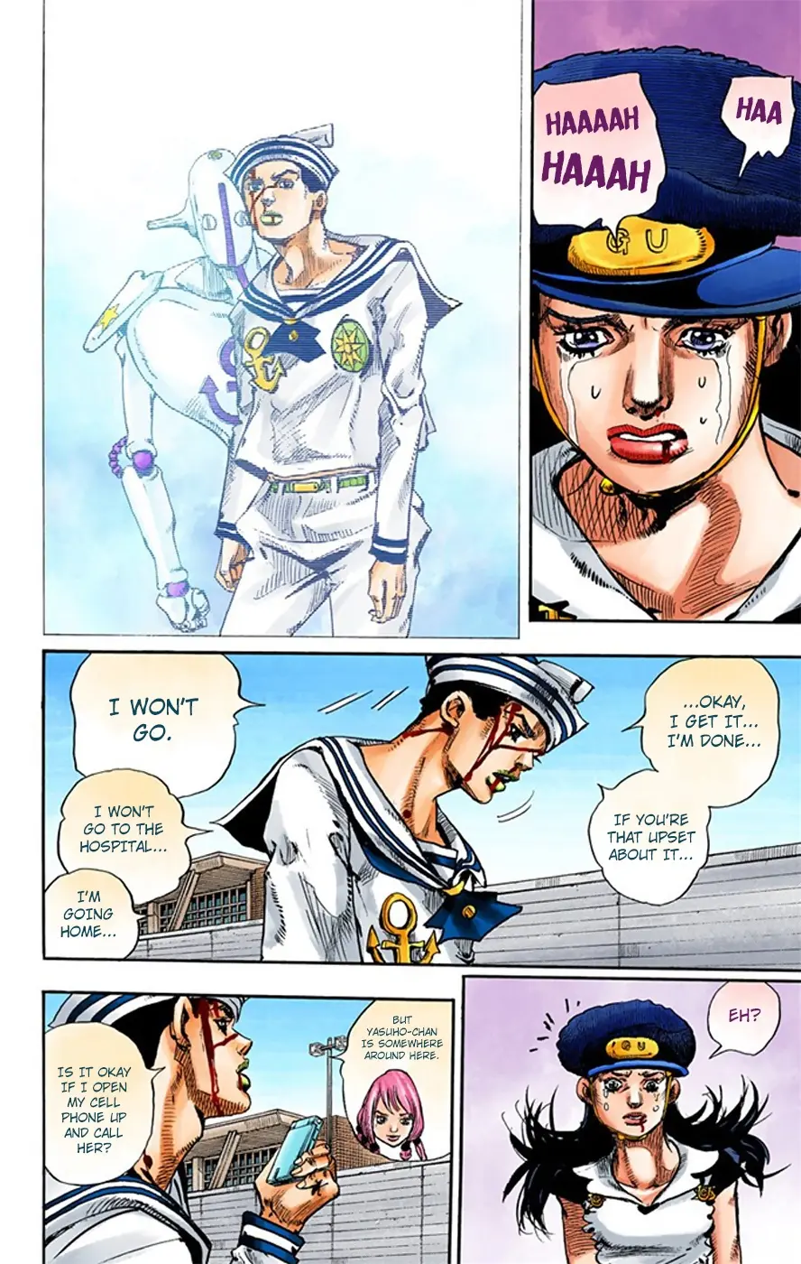 JoJo's Bizarre Adventure, Part 8: JoJolion Colored Manga — Chapter 16 — Page 25