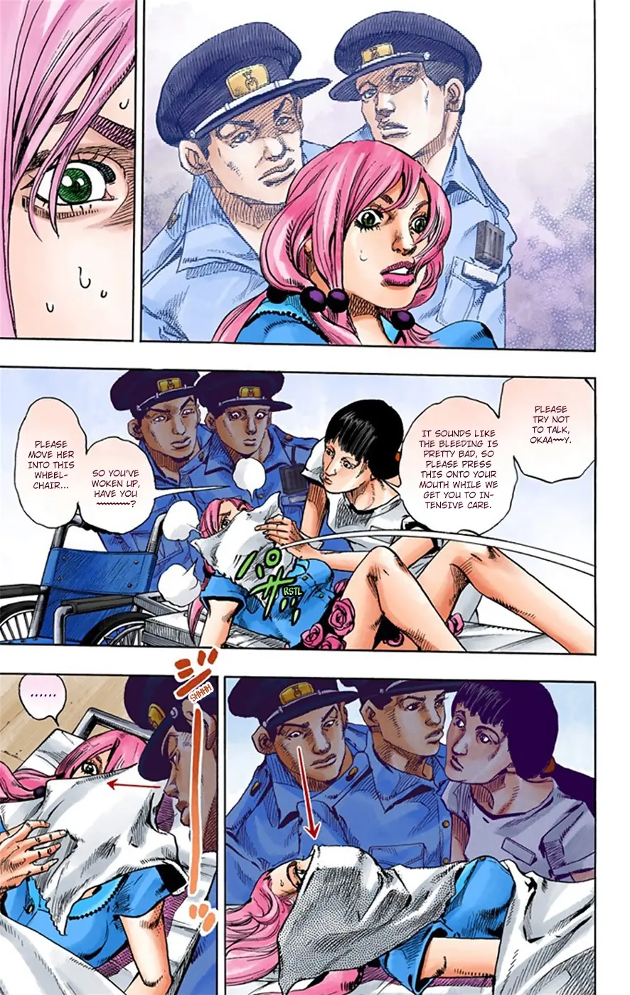 JoJo's Bizarre Adventure, Part 8: JoJolion Colored Manga — Chapter 17 — Page 8