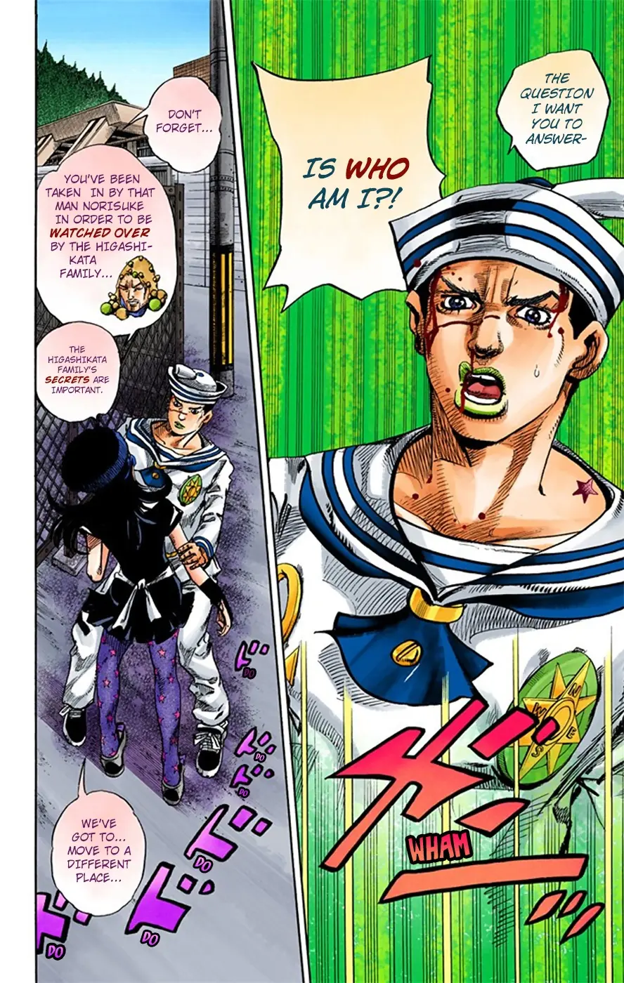 JoJo's Bizarre Adventure, Part 8: JoJolion Colored Manga — Chapter 17 — Page 21