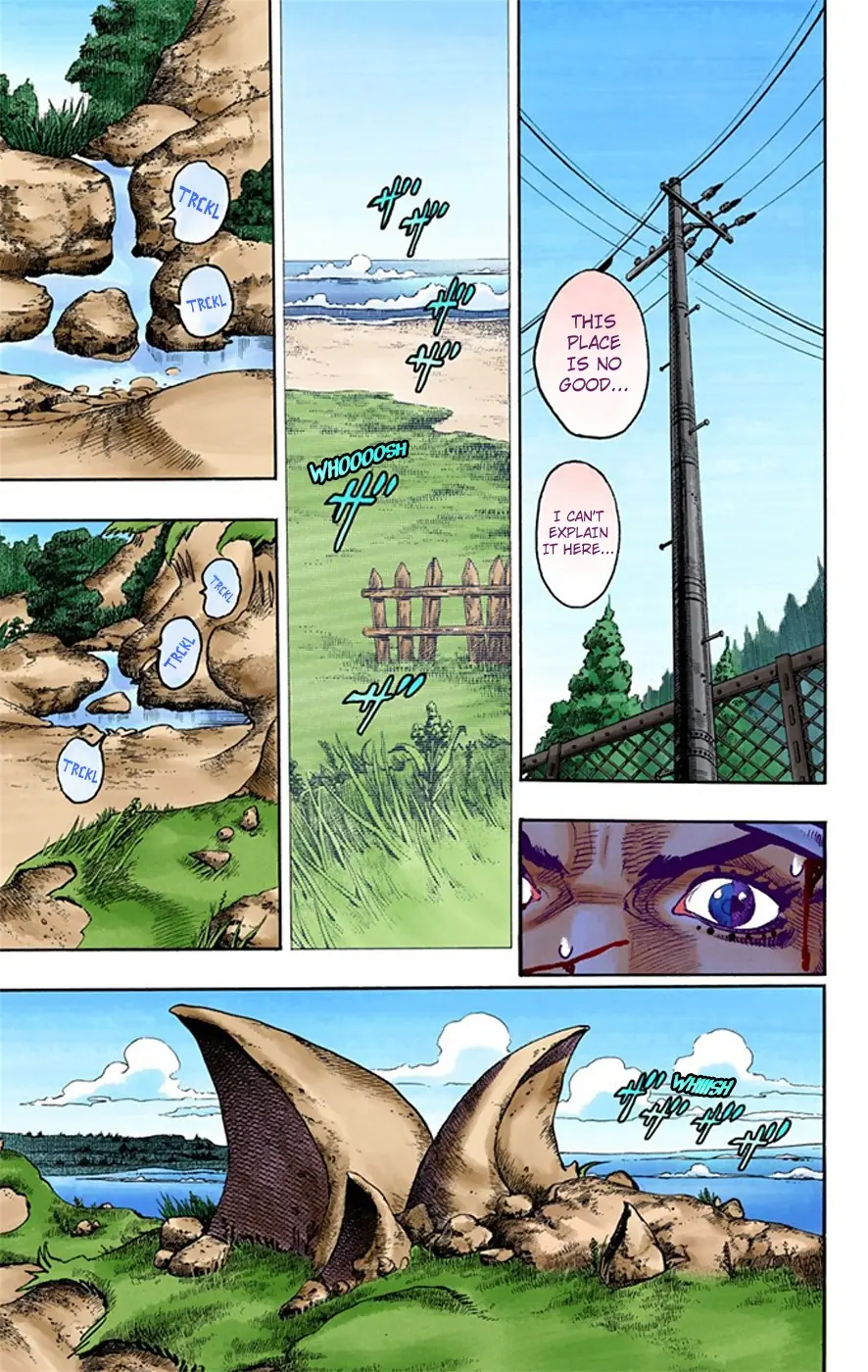 JoJo's Bizarre Adventure, Part 8: JoJolion Colored Manga — Chapter 17 — Page 22