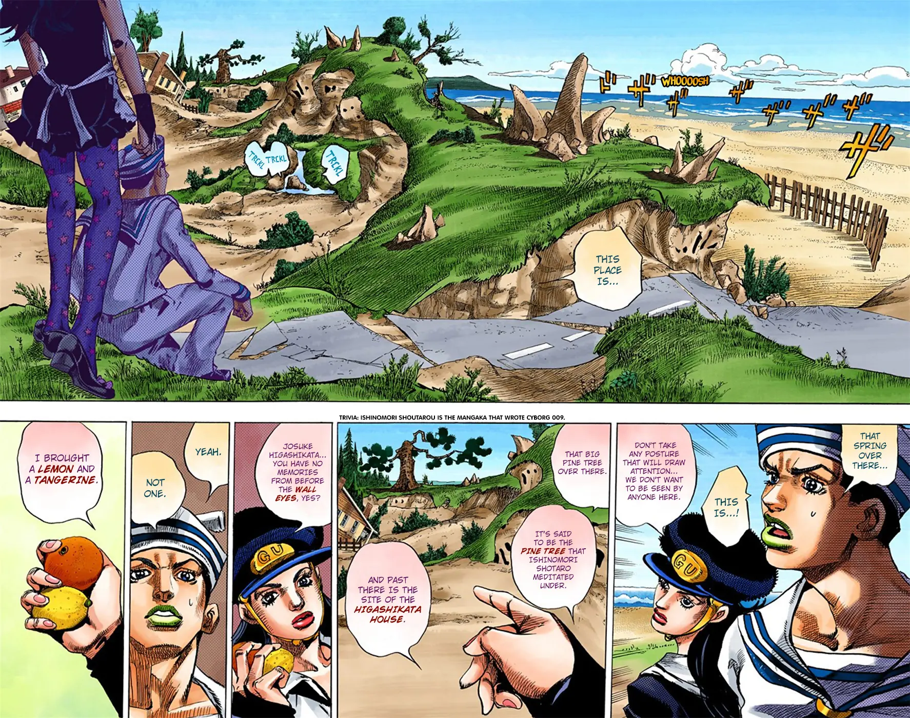 JoJo's Bizarre Adventure, Part 8: JoJolion Colored Manga — Chapter 17 — Page 23