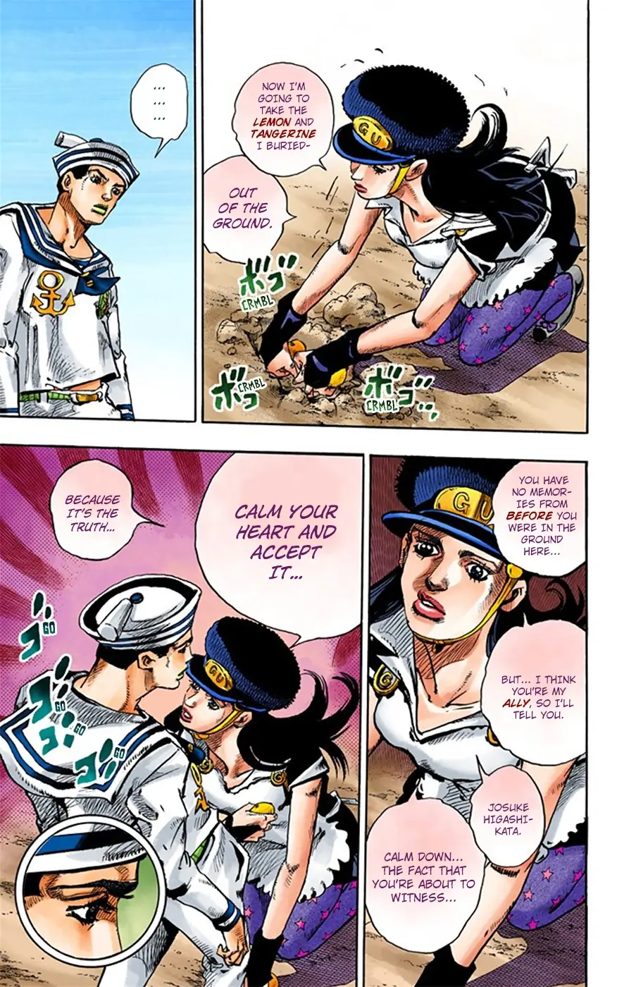 JoJo's Bizarre Adventure, Part 8: JoJolion Colored Manga — Chapter 17 — Page 25