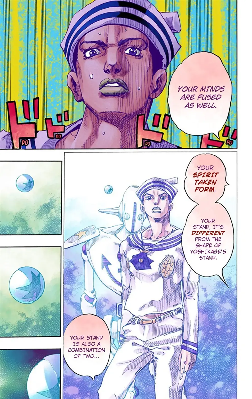 JoJo's Bizarre Adventure, Part 8: JoJolion Colored Manga — Chapter 17 — Page 31