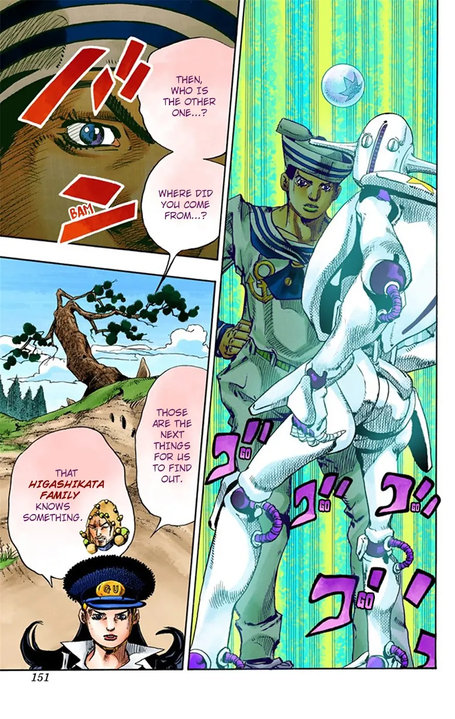 JoJo's Bizarre Adventure, Part 8: JoJolion Colored Manga — Chapter 17 — Page 33