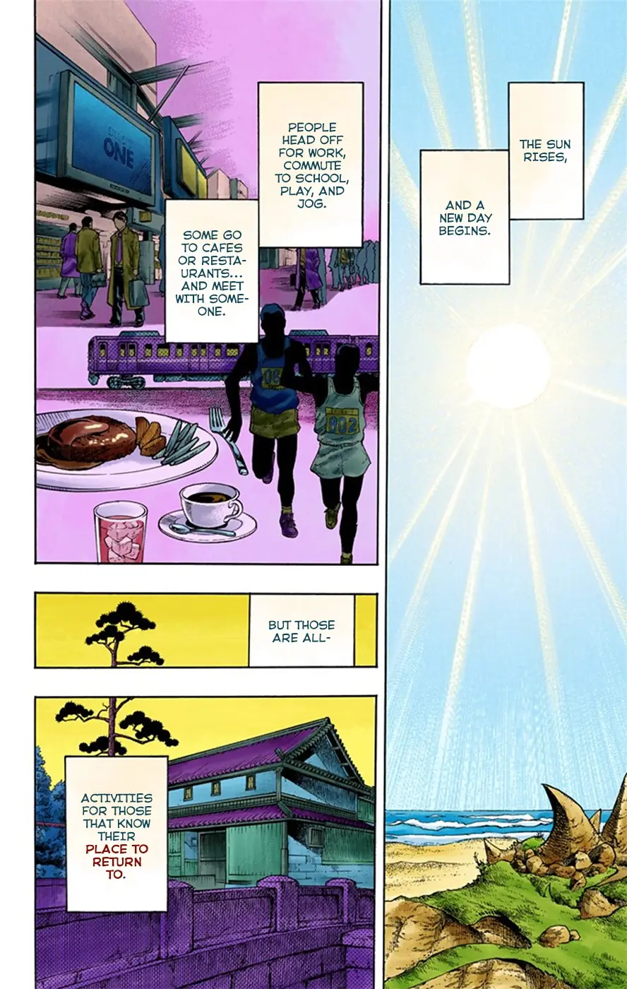 JoJo's Bizarre Adventure, Part 8: JoJolion Colored Manga — Chapter 18 — Page 3