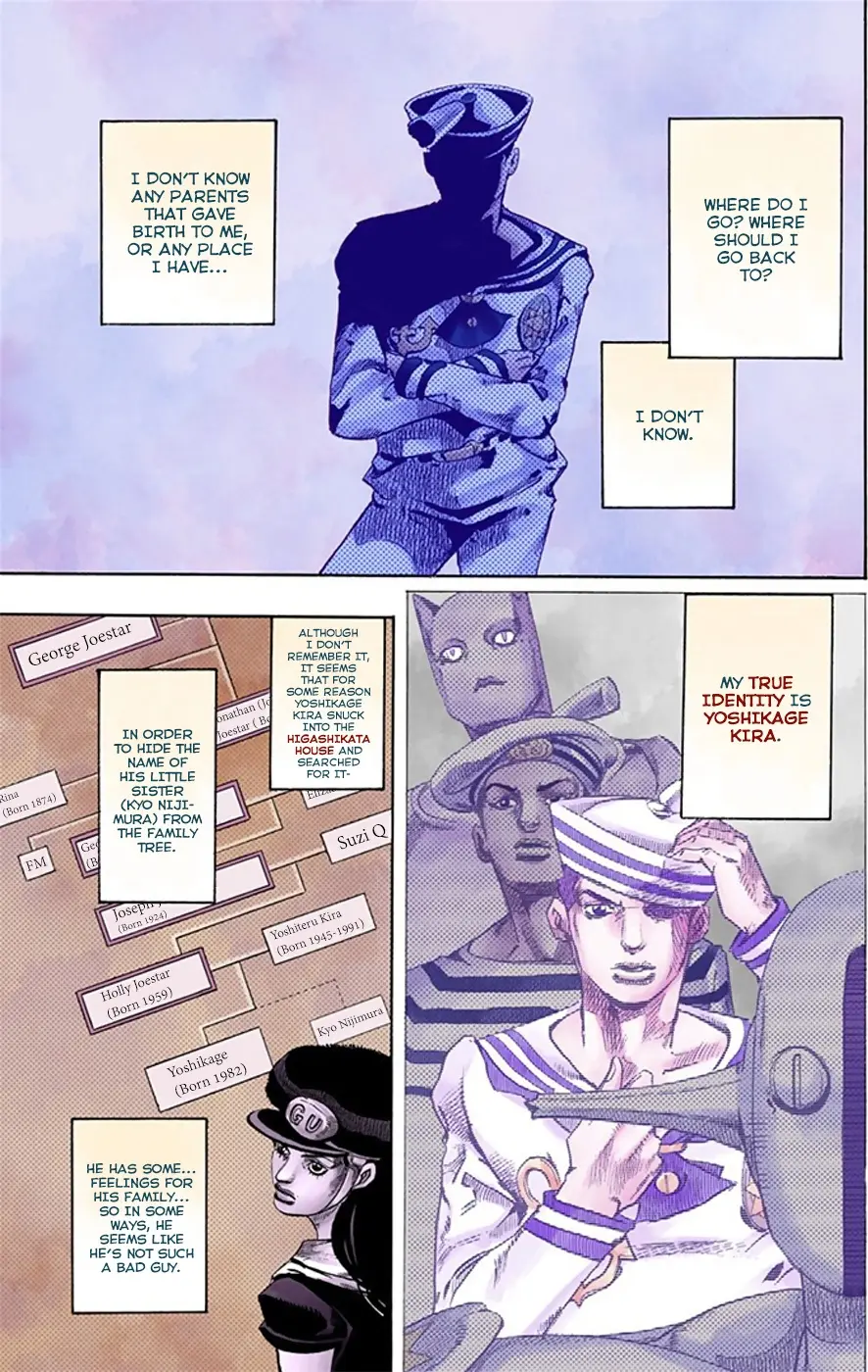 JoJo's Bizarre Adventure, Part 8: JoJolion Colored Manga — Chapter 18 — Page 4