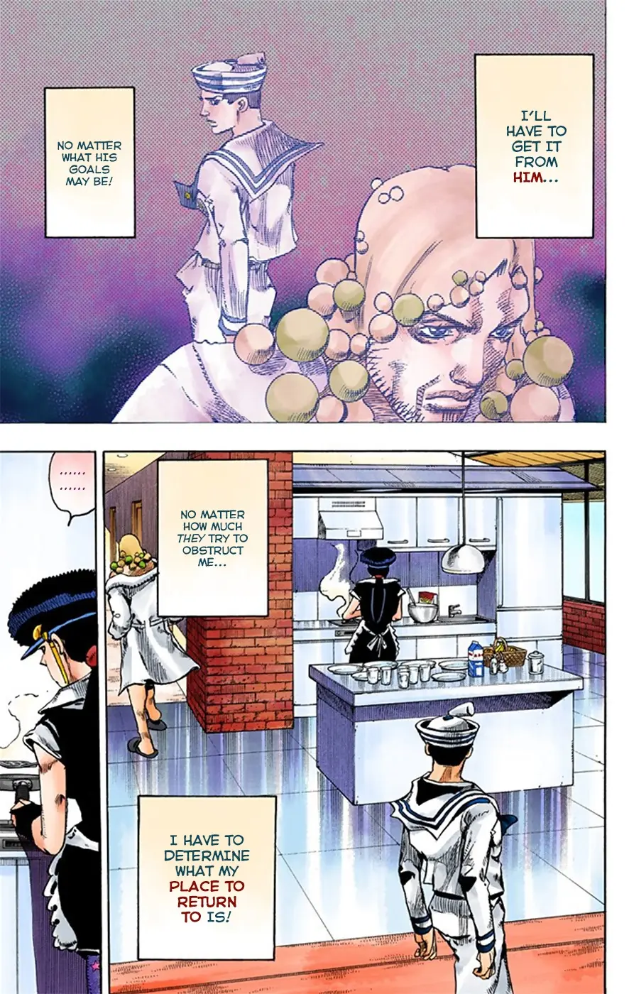 JoJo's Bizarre Adventure, Part 8: JoJolion Colored Manga — Chapter 18 — Page 6