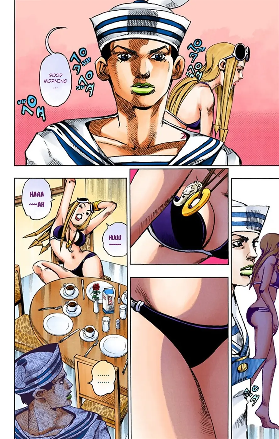 JoJo's Bizarre Adventure, Part 8: JoJolion Colored Manga — Chapter 18 — Page 7