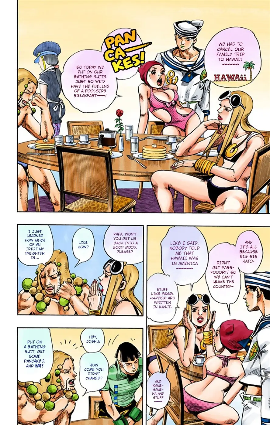JoJo's Bizarre Adventure, Part 8: JoJolion Colored Manga — Chapter 18 — Page 9