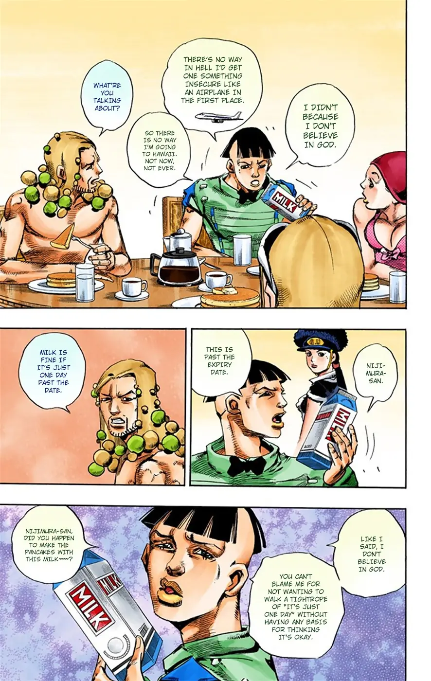 JoJo's Bizarre Adventure, Part 8: JoJolion Colored Manga — Chapter 18 — Page 10