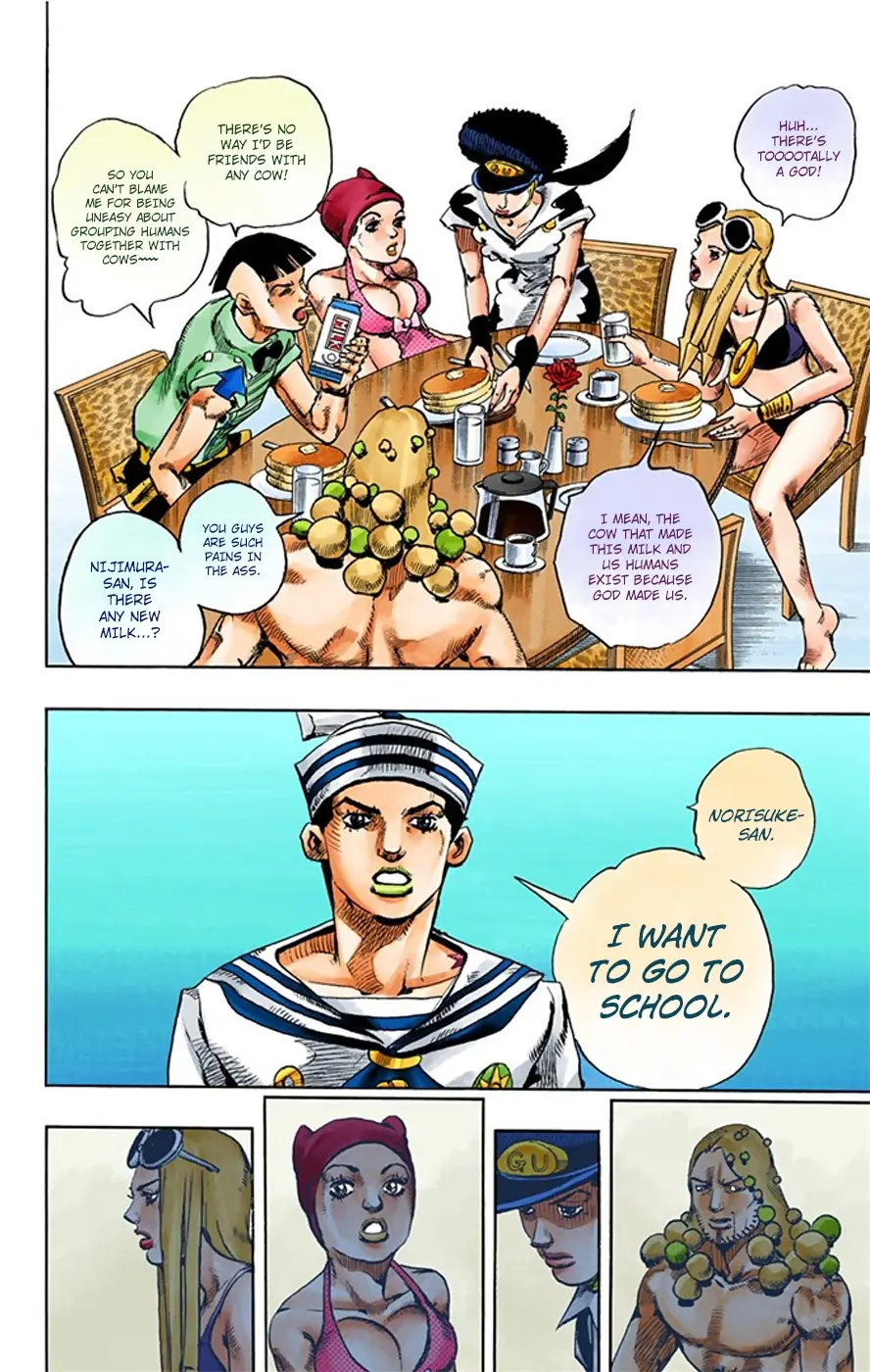 JoJo's Bizarre Adventure, Part 8: JoJolion Colored Manga — Chapter 18 — Page 11