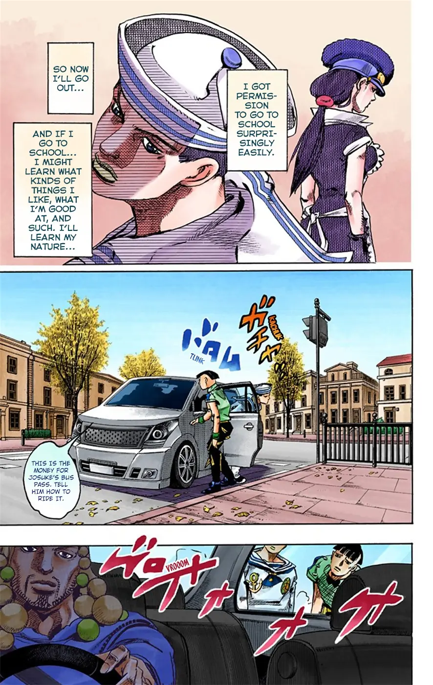 JoJo's Bizarre Adventure, Part 8: JoJolion Colored Manga — Chapter 18 — Page 14