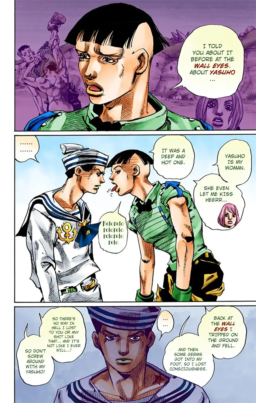 JoJo's Bizarre Adventure, Part 8: JoJolion Colored Manga — Chapter 18 — Page 17