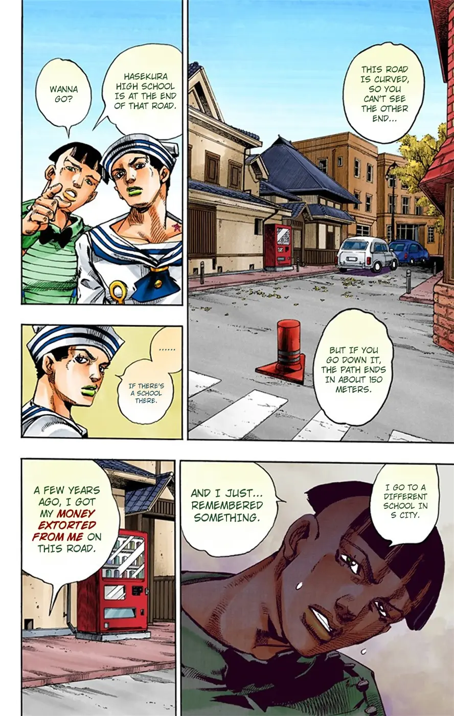 JoJo's Bizarre Adventure, Part 8: JoJolion Colored Manga — Chapter 18 — Page 19