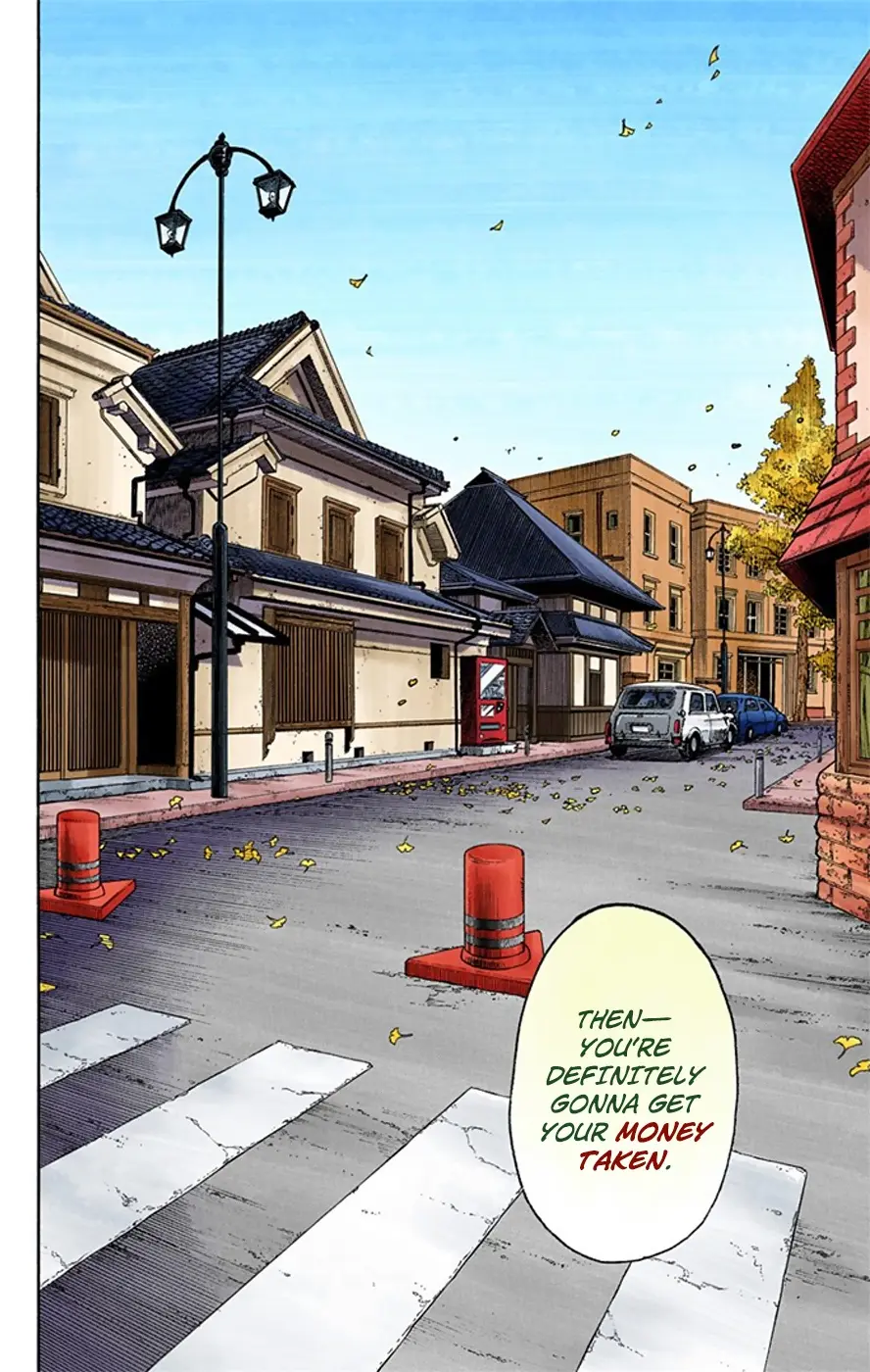 JoJo's Bizarre Adventure, Part 8: JoJolion Colored Manga — Chapter 18 — Page 21
