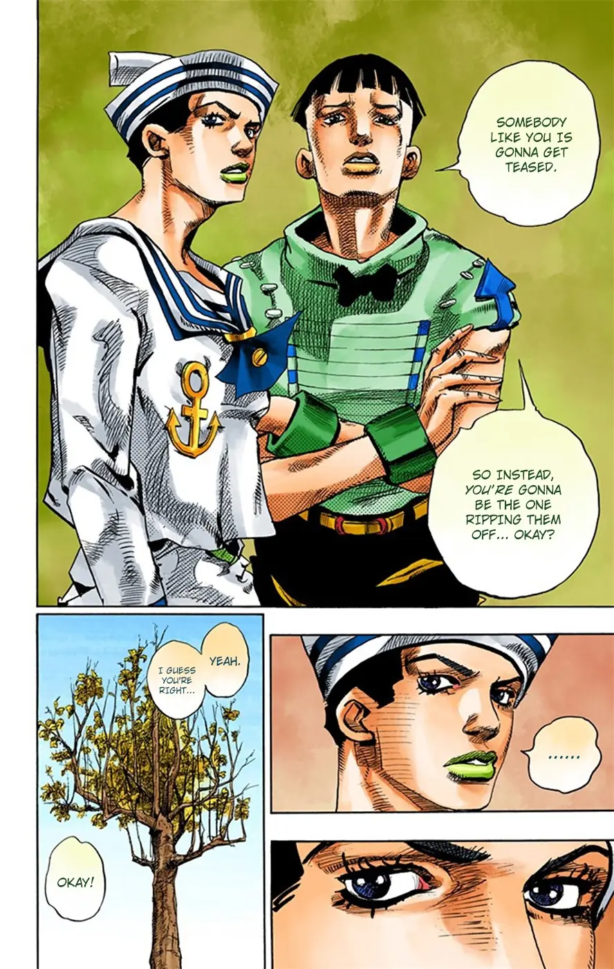 JoJo's Bizarre Adventure, Part 8: JoJolion Colored Manga — Chapter 18 — Page 23