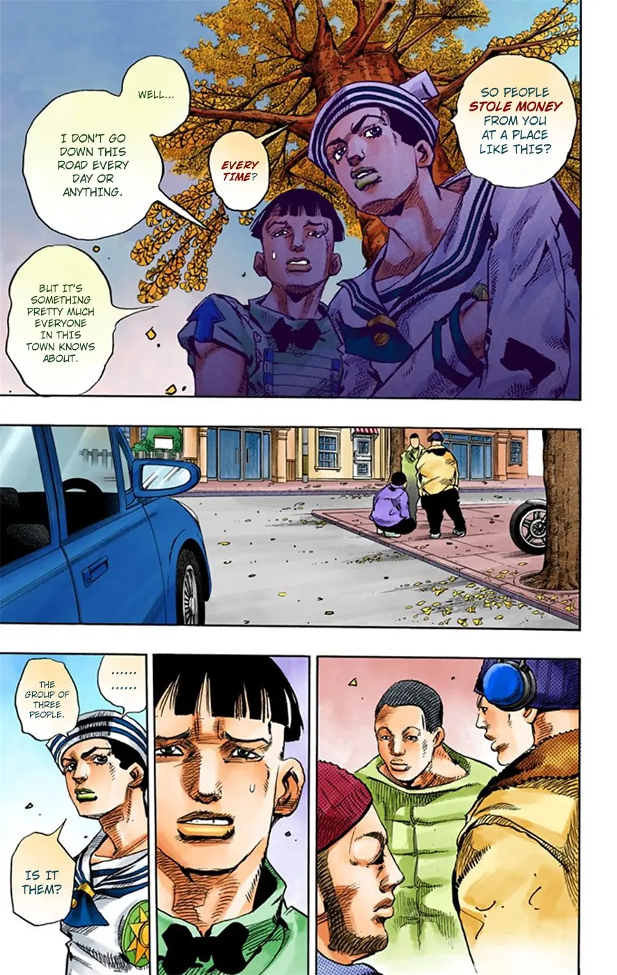 JoJo's Bizarre Adventure, Part 8: JoJolion Colored Manga — Chapter 18 — Page 26