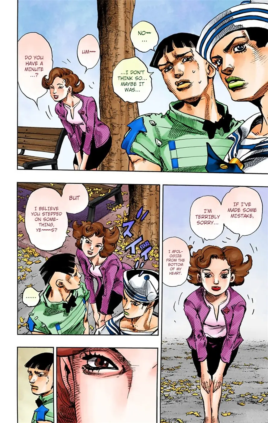 JoJo's Bizarre Adventure, Part 8: JoJolion Colored Manga — Chapter 18 — Page 27