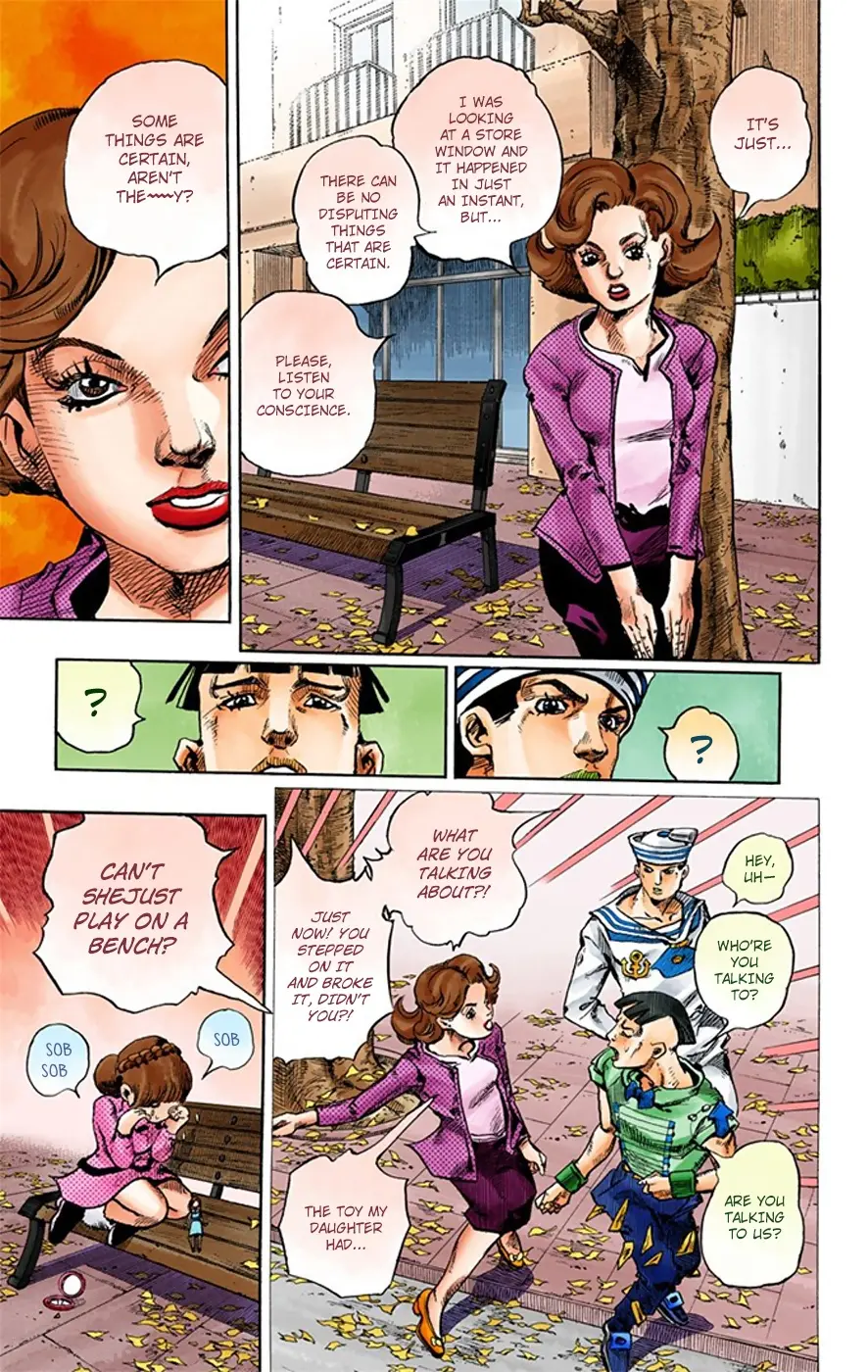 JoJo's Bizarre Adventure, Part 8: JoJolion Colored Manga — Chapter 18 — Page 28