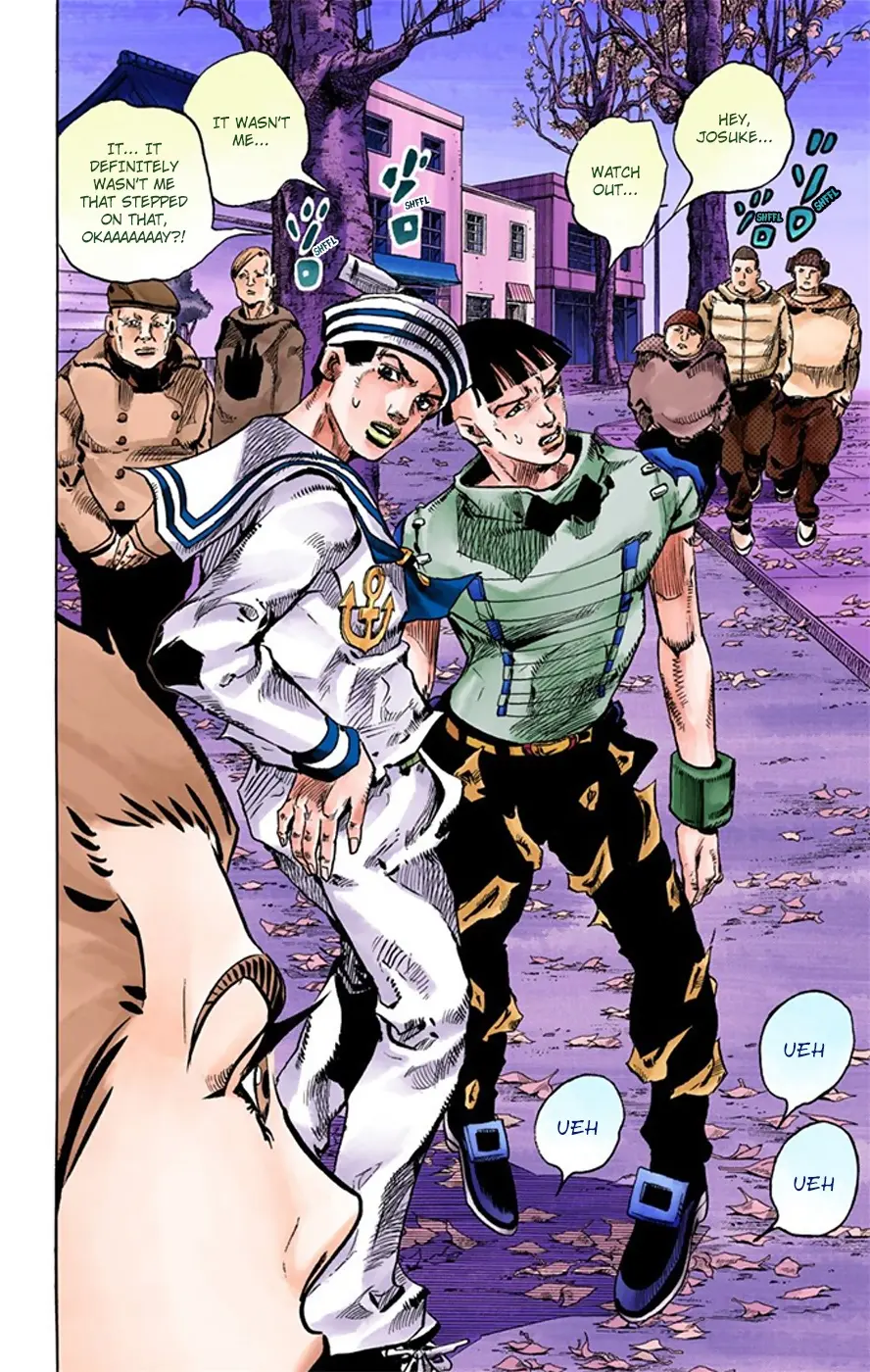 JoJo's Bizarre Adventure, Part 8: JoJolion Colored Manga — Chapter 18 — Page 31