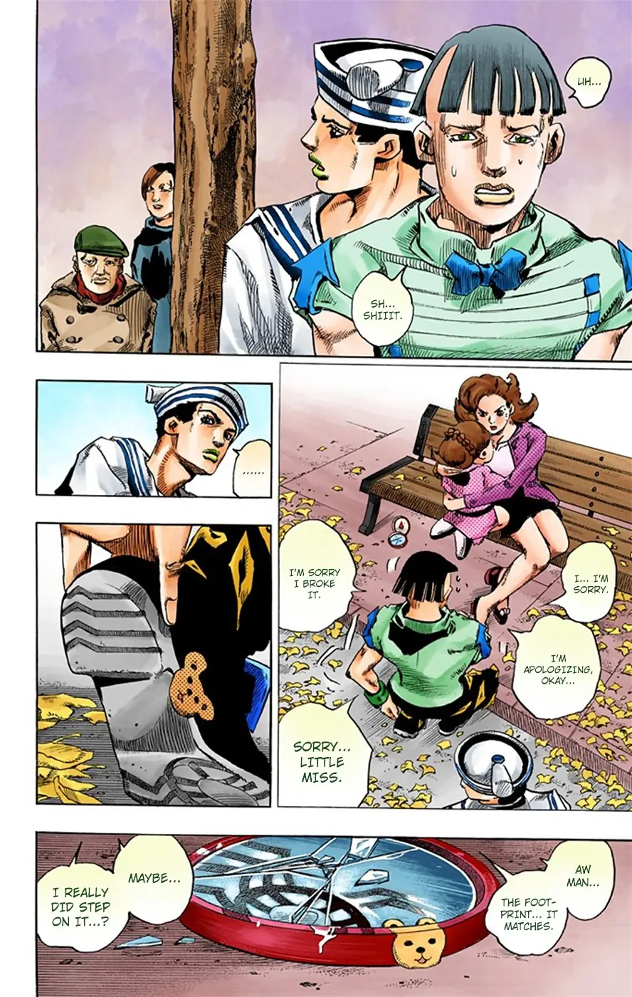 JoJo's Bizarre Adventure, Part 8: JoJolion Colored Manga — Chapter 18 — Page 33