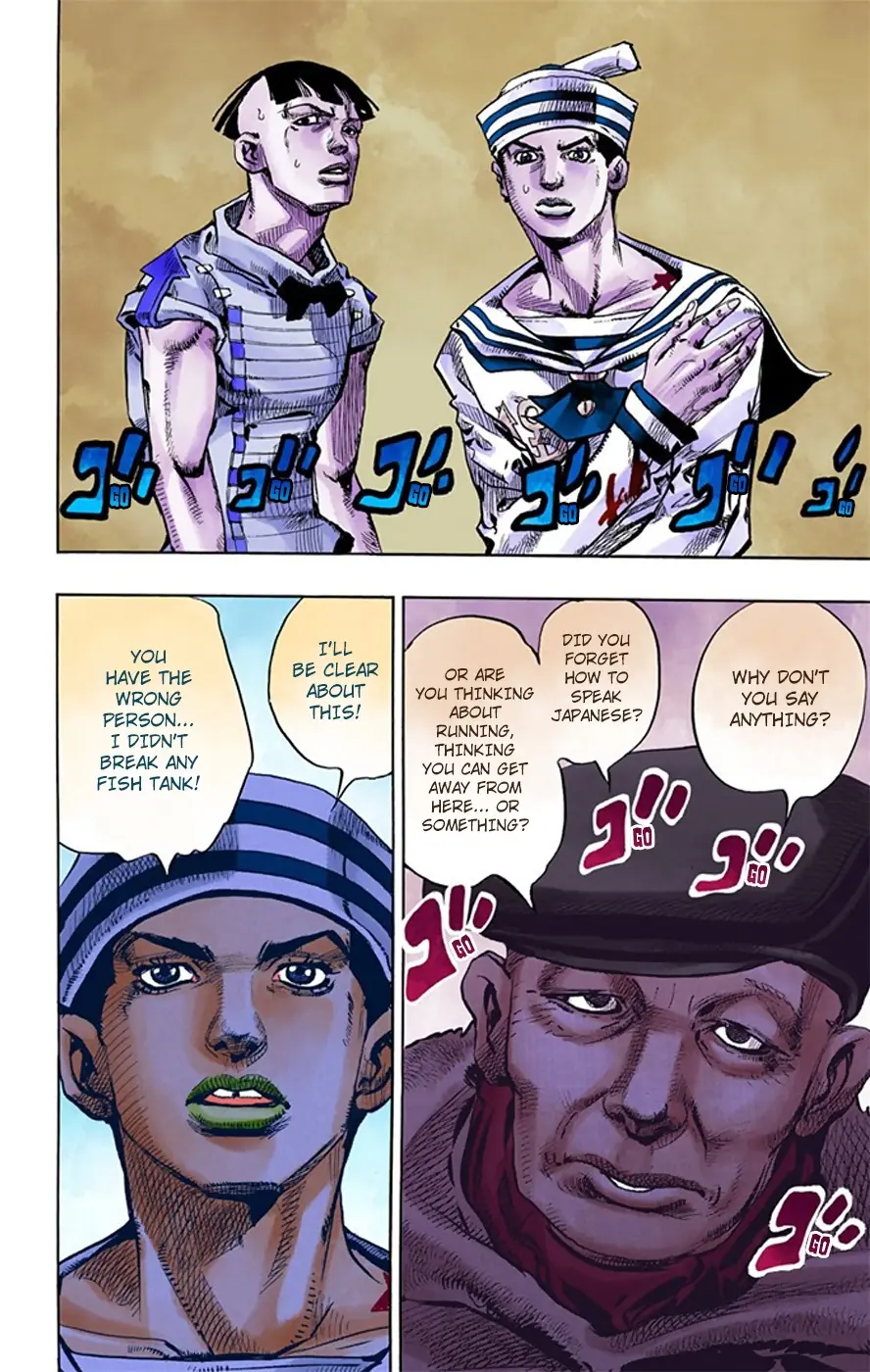 JoJo's Bizarre Adventure, Part 8: JoJolion Colored Manga — Chapter 18 — Page 43