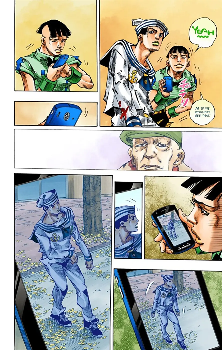 JoJo's Bizarre Adventure, Part 8: JoJolion Colored Manga — Chapter 18 — Page 45