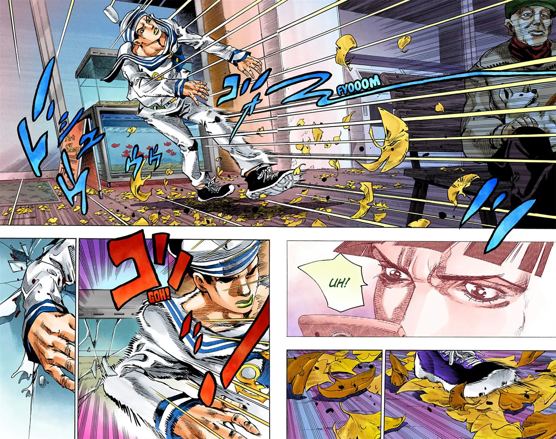 JoJo's Bizarre Adventure, Part 8: JoJolion Colored Manga — Chapter 18 — Page 47
