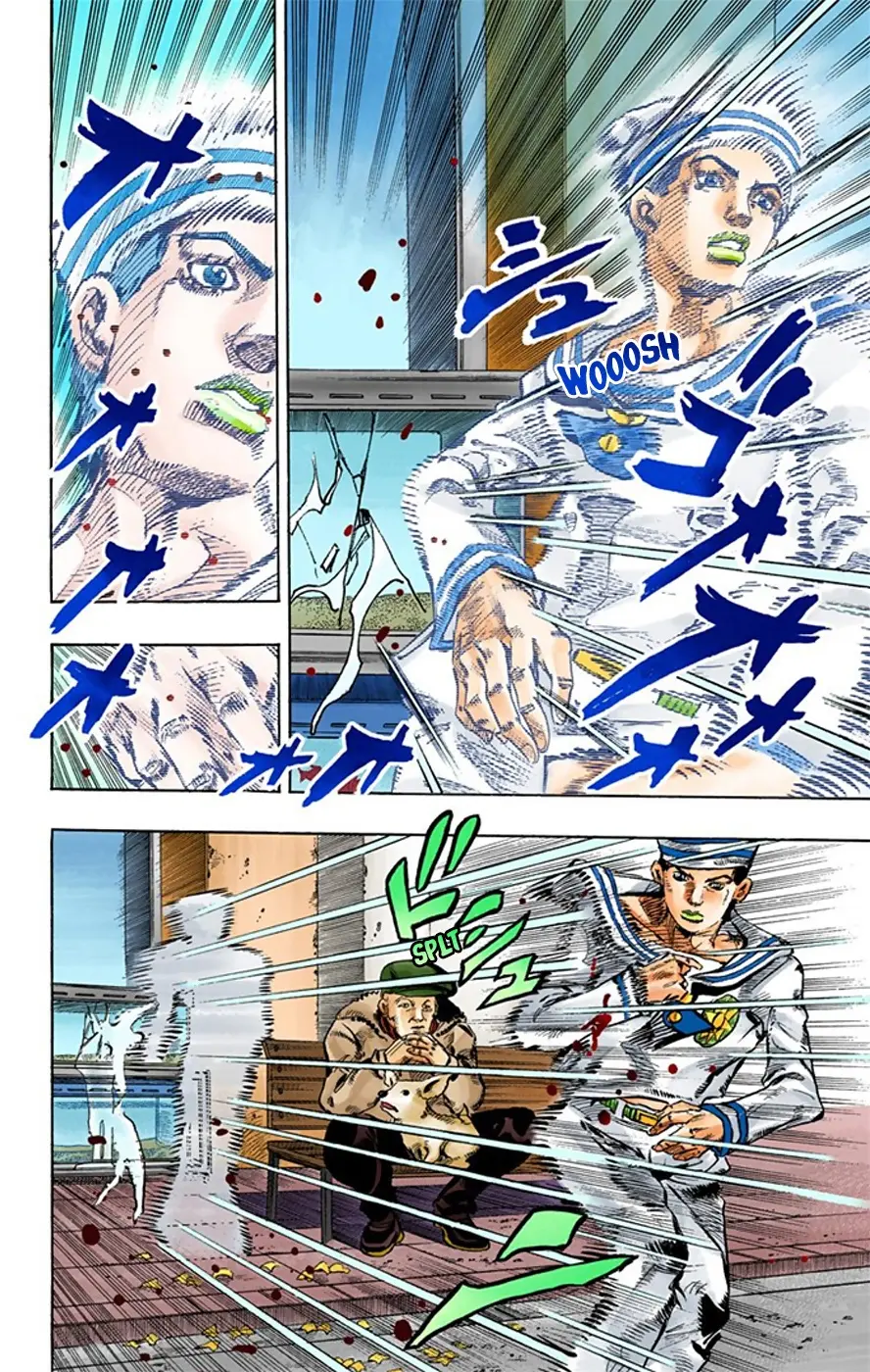 JoJo's Bizarre Adventure, Part 8: JoJolion Colored Manga — Chapter 18 — Page 48