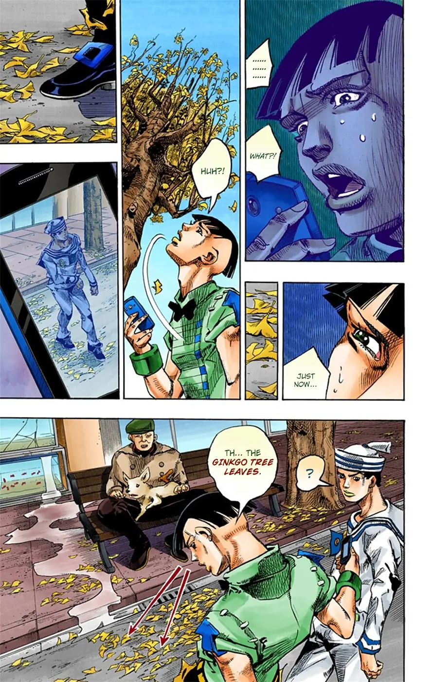 JoJo's Bizarre Adventure, Part 8: JoJolion Colored Manga — Chapter 18 — Page 49