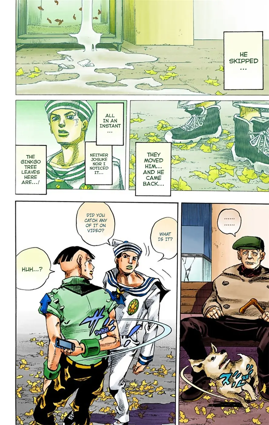 JoJo's Bizarre Adventure, Part 8: JoJolion Colored Manga — Chapter 18 — Page 50