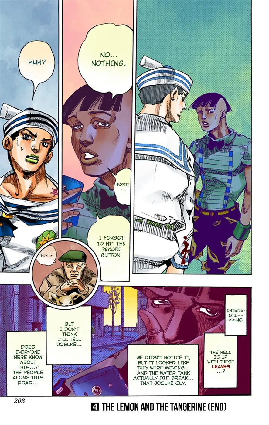 JoJo's Bizarre Adventure, Part 8: JoJolion Colored Manga — Chapter 18 — Page 51
