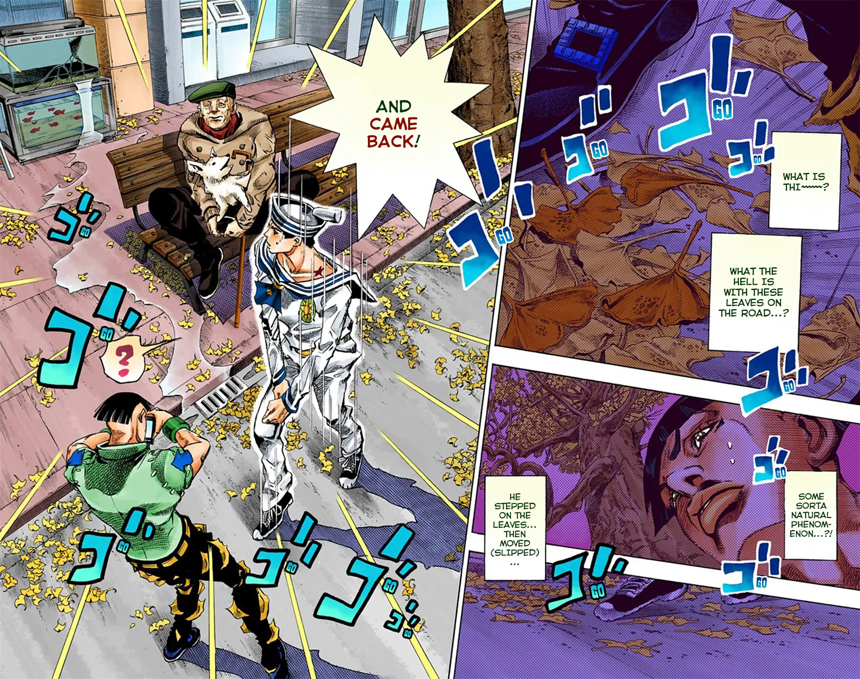 JoJo's Bizarre Adventure, Part 8: JoJolion Colored Manga β Chapter 19 β Page 8