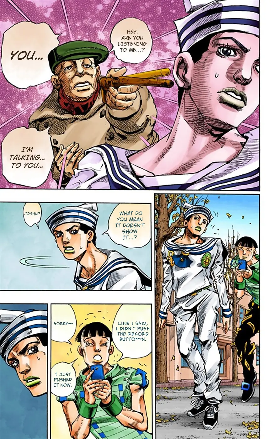 JoJo's Bizarre Adventure, Part 8: JoJolion Colored Manga β Chapter 19 β Page 10