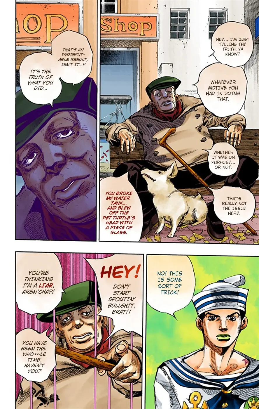 JoJo's Bizarre Adventure, Part 8: JoJolion Colored Manga β Chapter 19 β Page 11
