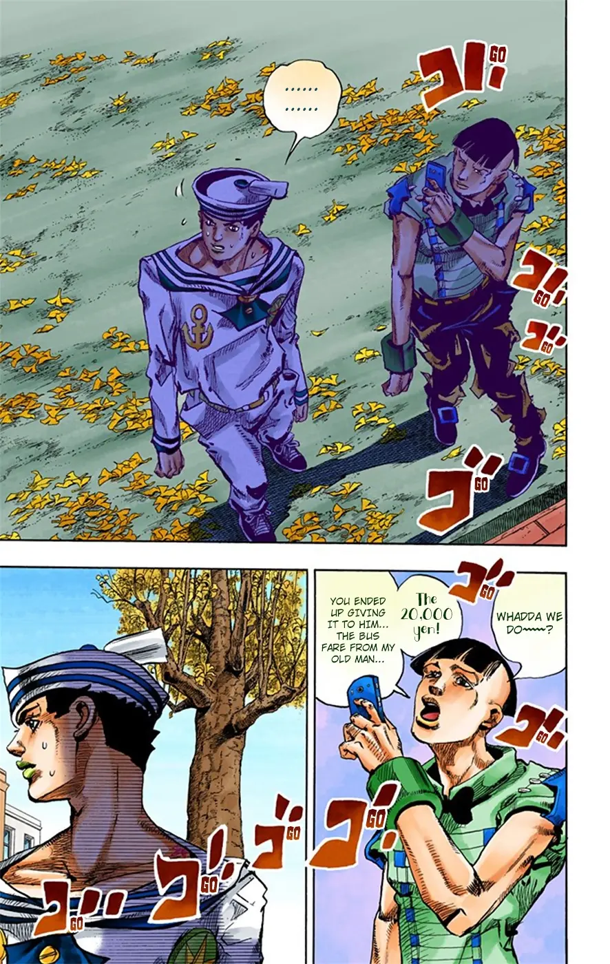JoJo's Bizarre Adventure, Part 8: JoJolion Colored Manga β Chapter 19 β Page 18