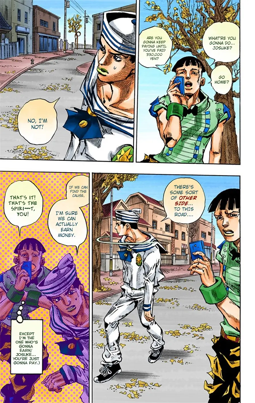 JoJo's Bizarre Adventure, Part 8: JoJolion Colored Manga β Chapter 19 β Page 20
