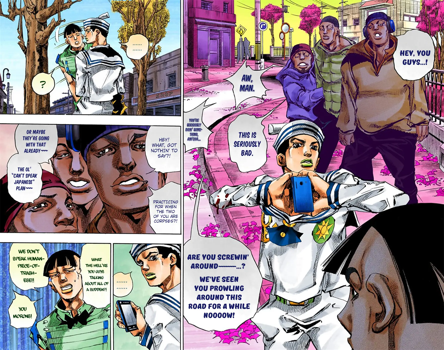JoJo's Bizarre Adventure, Part 8: JoJolion Colored Manga β Chapter 19 β Page 23