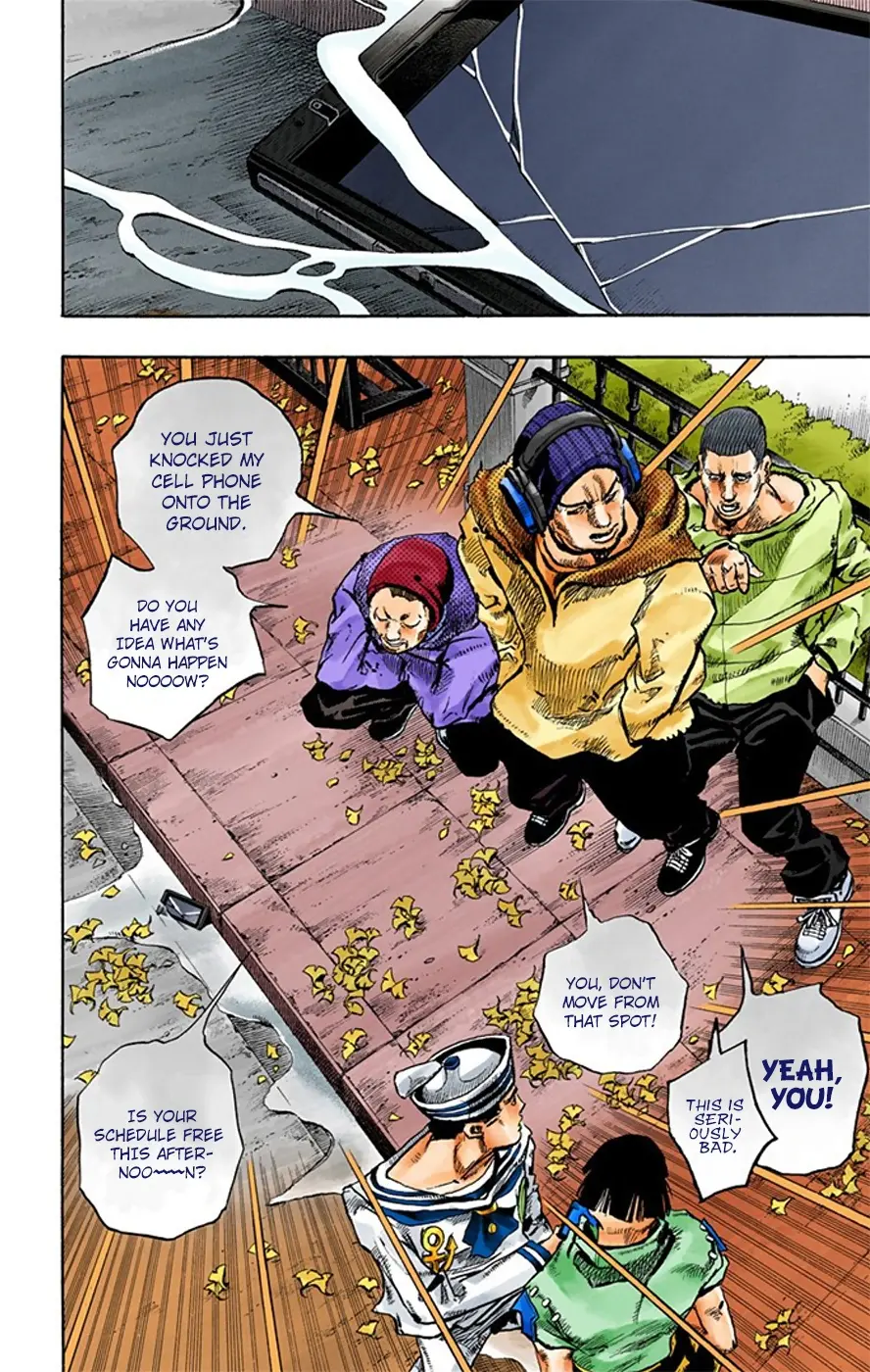 JoJo's Bizarre Adventure, Part 8: JoJolion Colored Manga β Chapter 19 β Page 26