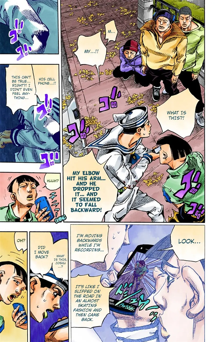 JoJo's Bizarre Adventure, Part 8: JoJolion Colored Manga β Chapter 19 β Page 31